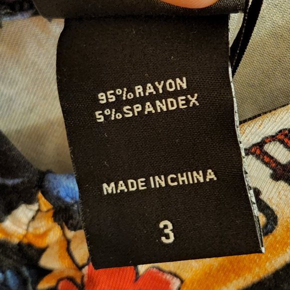 Torrid Size 3 (22/24W) Disney Lilo & Stitch Tattoo Handkerchief Skater Dress NWT - Picture 7 of 13